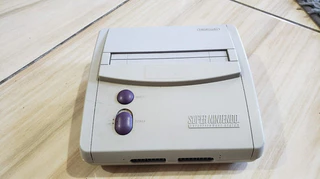 Super Nintendo Baby Nacional Só O Aparelho Sem Nada. Tudo 100%. M1