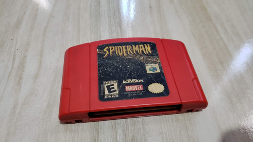 Spider Man Original Do Nintendo 64. Tá Com Defeito!!!!