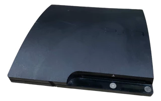 Playstation 3 Slim Só O Console Com Bip Ele Liga E Desliga E Sem Imagem. Cech 2001a. Com Defeito!!! J1