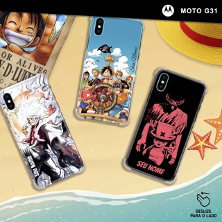 Capa Capinha - Motorola Moto G31 - One Piece Personalizado