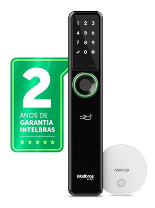 FECHADURA SMART DE EMBUTIR SEM MAÇANETA IFR 7001+ INTELBRAS