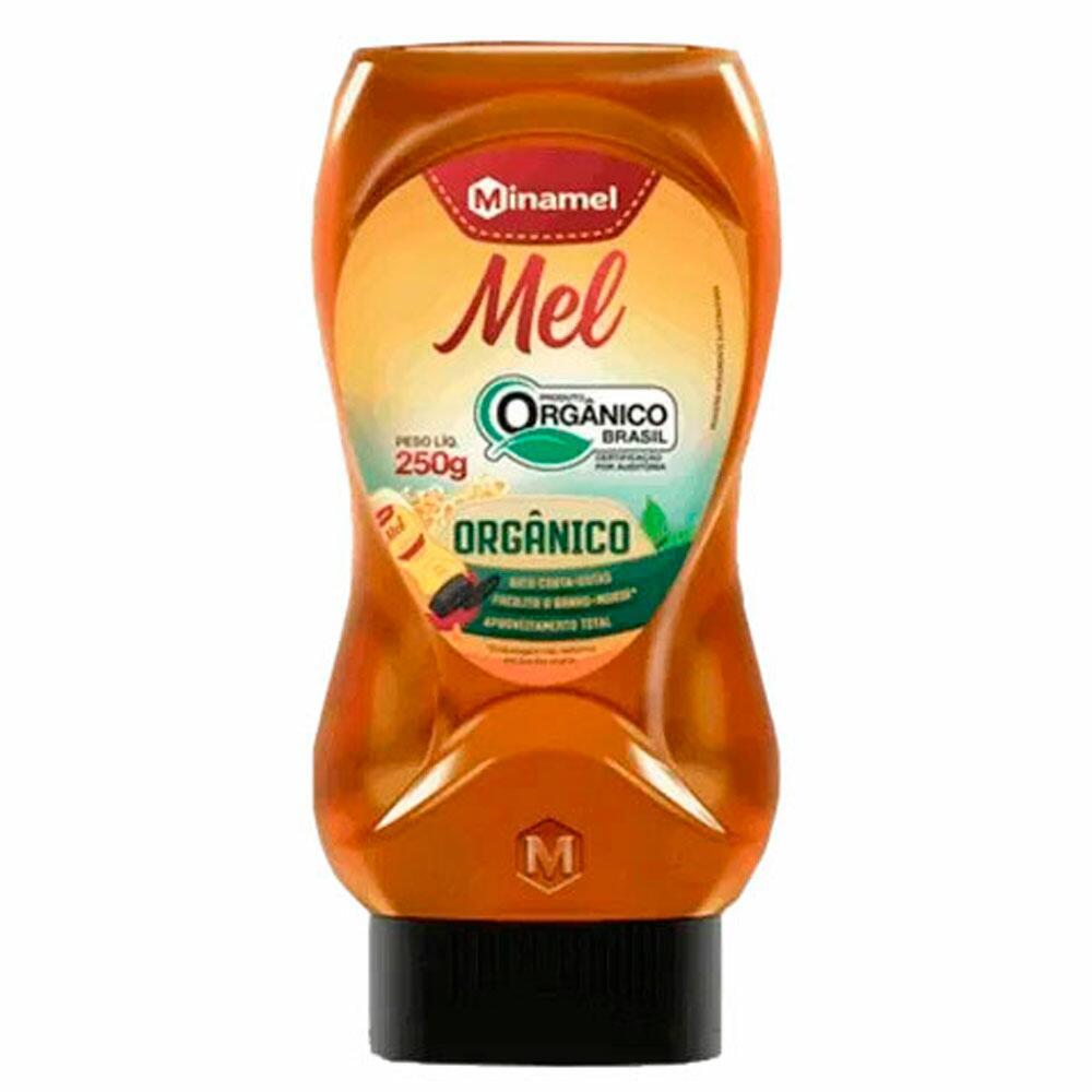 Mel Orgânico Minamel Com Bico Corta Gotas 250g | Shopee Brasil
