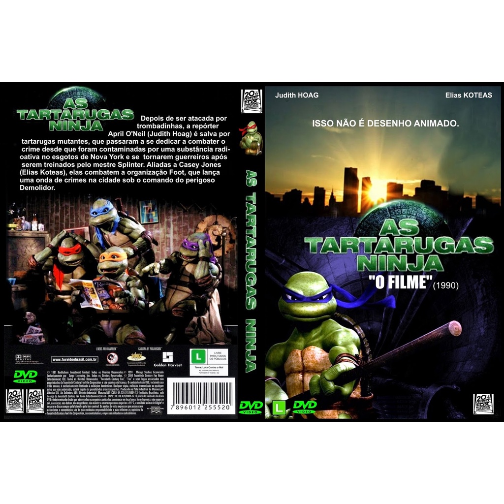 AS TARTARUGAS NINJA (1990) | Shopee Brasil