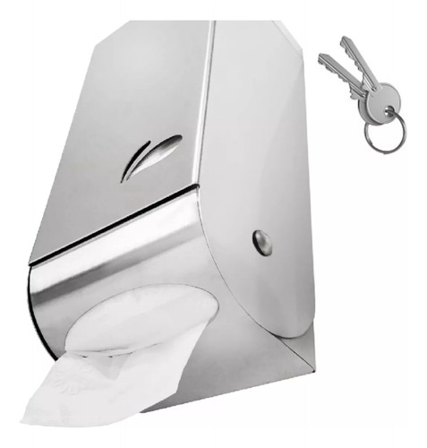 dispenser aço inox papel higiênico caicai visium biovis