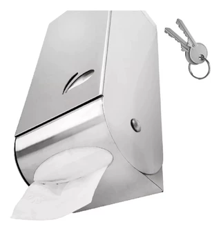 dispenser aço inox papel higiênico caicai visium biovis