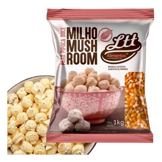 Milho Pipoca Mushroom Especial Gourmet Ltt Alimentos 1kg