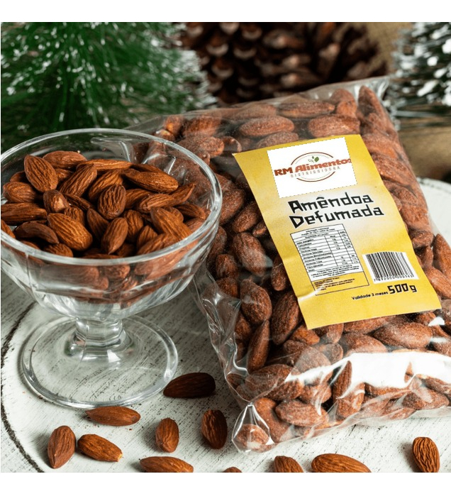 Amêndoa Defumada 500g 1Kg Premium