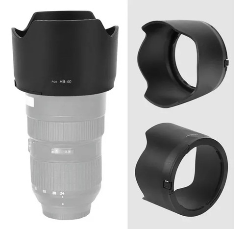 HB-40 Parasoleil Pour Nikon AF-S 24-70mm F/2.8G ED - Protection Objectif D600 D800