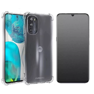 Capa Case Anti Queda Motorola Moto G52 + Pelicula Fosca Privacidade