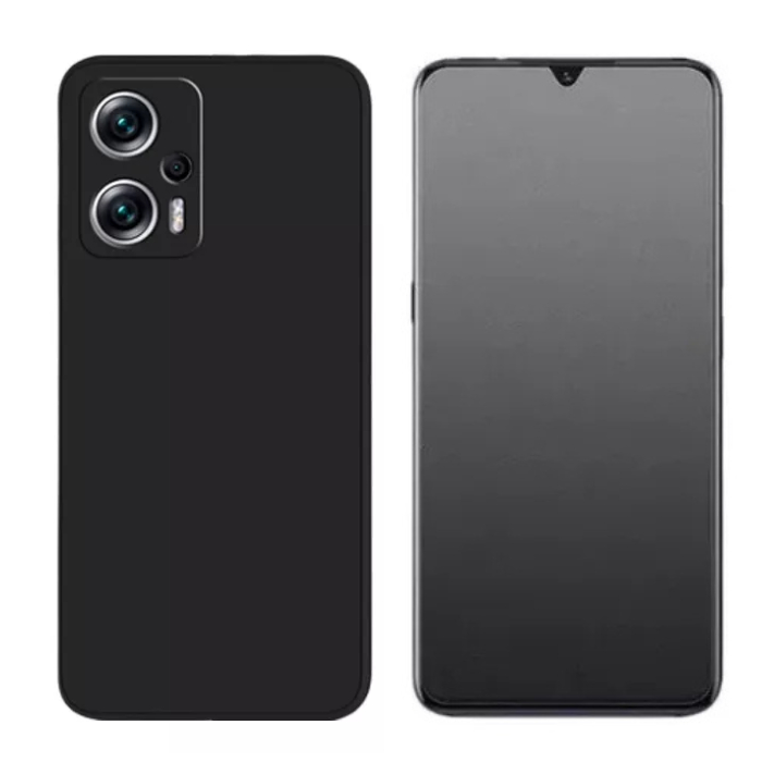 Capa Aveludada Para Xiaomi Poco F5 + Pelicula Fosca Privacidade