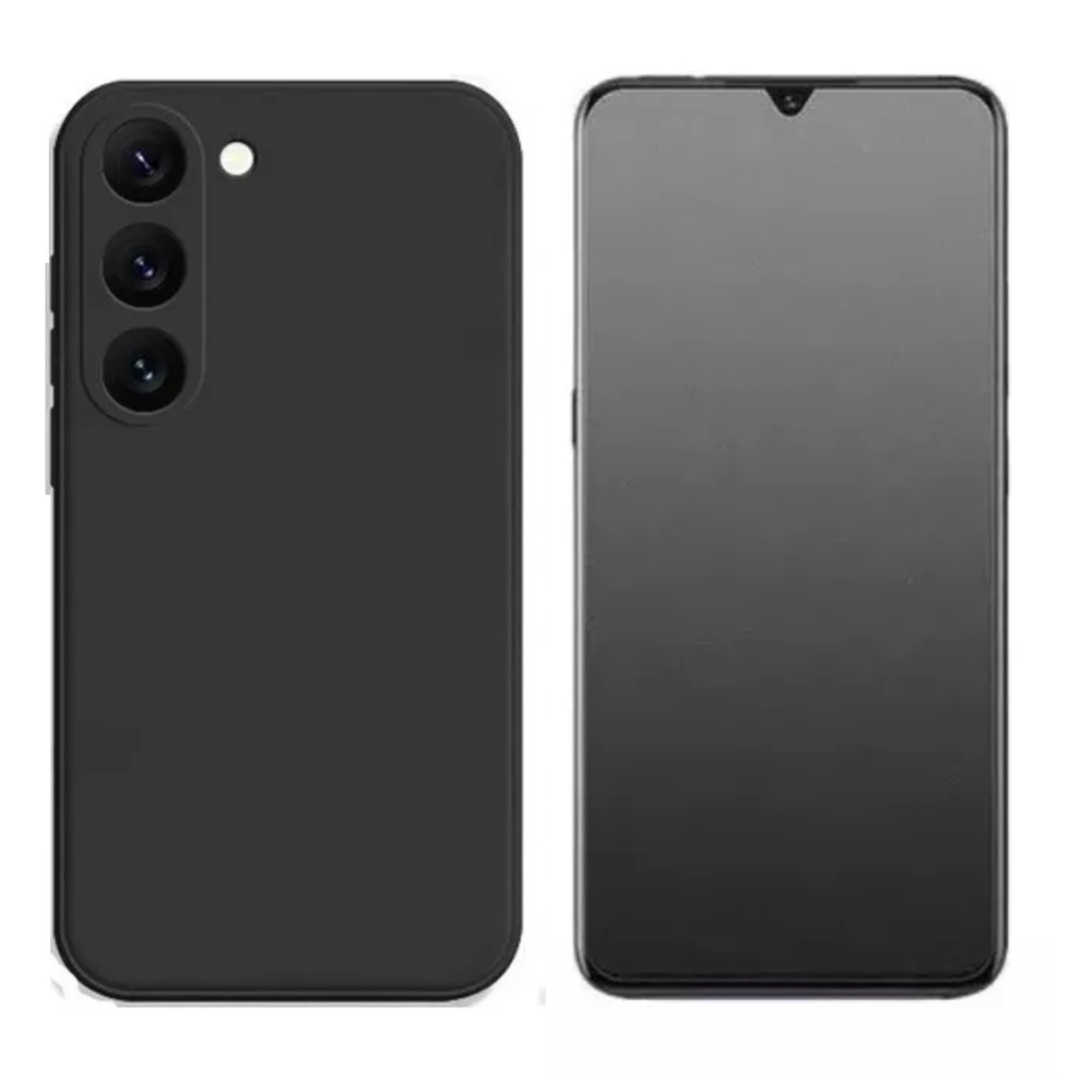 Capa Aveludada Para Samsung Galaxy S24 Plus + Pelicula Fosca Privacidade