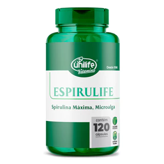 Espirulife (Spirulina) Unilife 120 Cápsulas