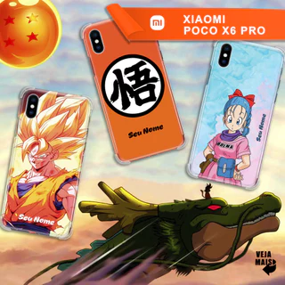 Capa Capinha - Xiaomi Poco X6 Pro - Dragonball Personalizado