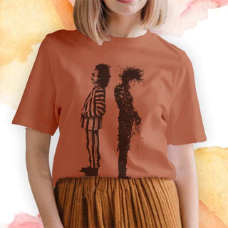 Camiseta VINTAGE Unissex Edward Mãos De Tesoura Beetlejuice Tim Burton B121