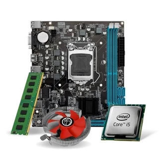 Kit Pl Mãe H81-10/100 + Proc. I5 4570 + Memoria 16 Gb Ddr3 + Cooler