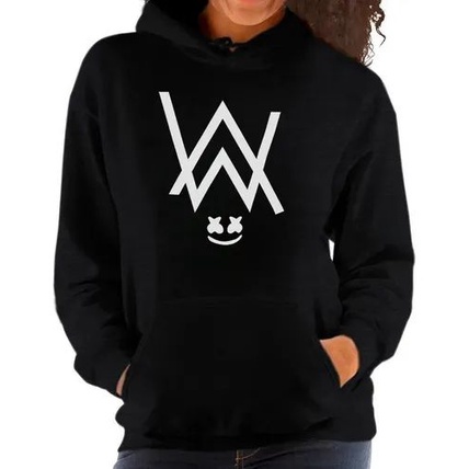Alan Walker Marshmello Hoodie Moletom Alan Walker E Dj Marshmallow