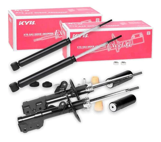 Kit Amortecedor Dianteiro Traseiro Kayaba Honda Fit 03-08