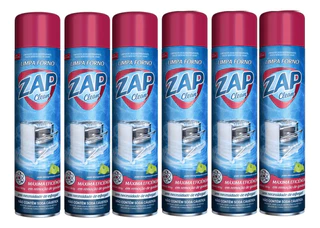 Kit 6un Limpa Forno Zap Clean 400ml