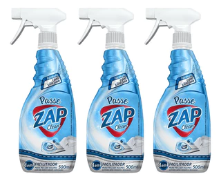 Kit 3un Passe Zap Clean 500ml