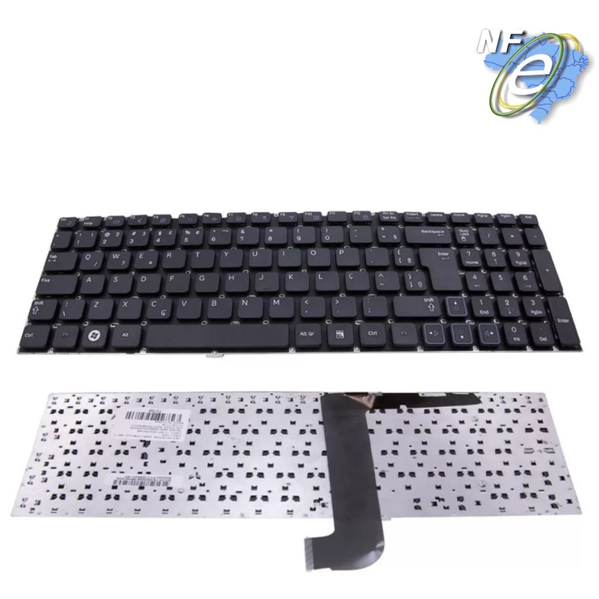 TECLADO P NOTEBOOK SAMSUNG NP-RF511-SD2BR S03PL A02DX ABNT2
