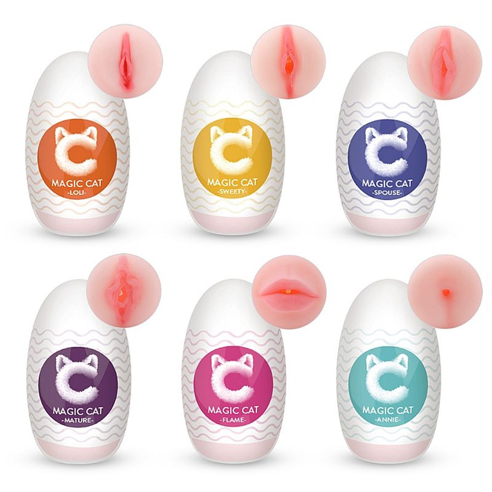 EGG em Cyberskin Magic Cat - VibraToy