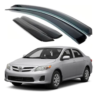 Calha De Chuva Fumê Corolla Sedan 2008 A 2014 4 Portas
