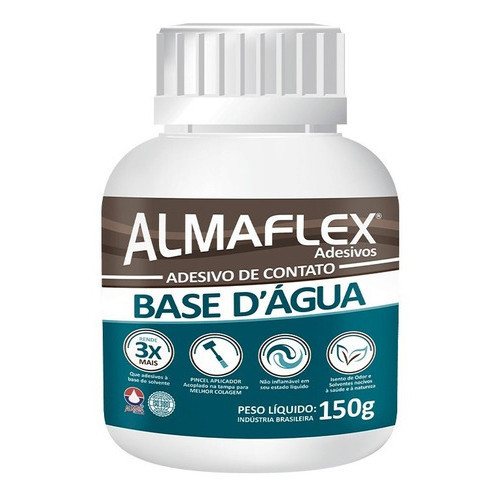 Cola De Contato À Base D Água 150g Almaflex 300 Almata