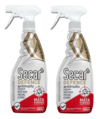 Kit 2un Spray Antimofo Secar Defense 500ml
