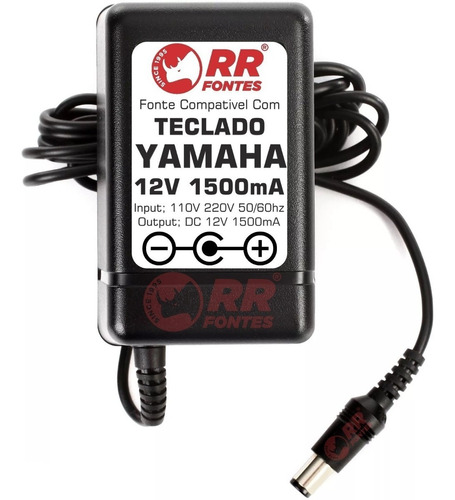 ADATTATORE AC DC PER YAMAHA TASTIERA PSR-180 PSR-185F PSR-19 PSR
