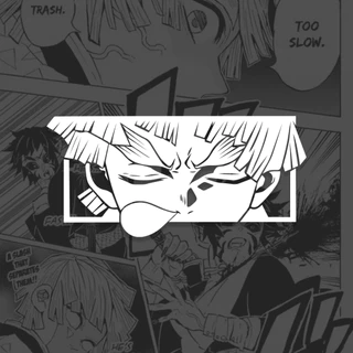 Adesivo Zenishu Demon Slayer PC Gabinete Hyperion Anime