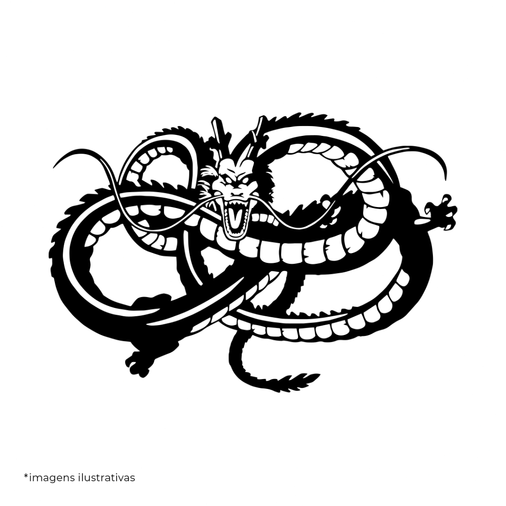 Adesivo Shenlong Dragon Ball Gabinete Prime PC Carro Anime | Shopee Brasil