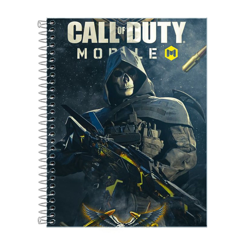 Caderno Call Of Duty 20 Matérias 320 Folhas | Shopee Brasil
