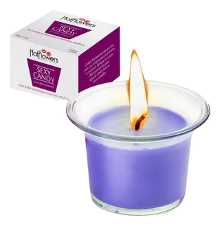 Vela Aromática Relaxante Beijável 40g - Sabor Vinho