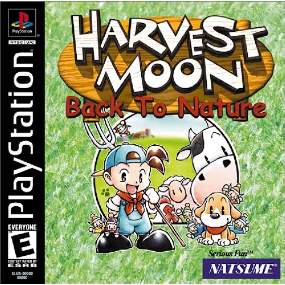 Harvest Moon Back to Nature Playstation 1
