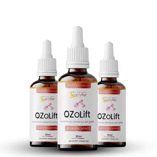 Kit 3 Frascos - Oficial Ozolift Potente - 30ml OFICIAL