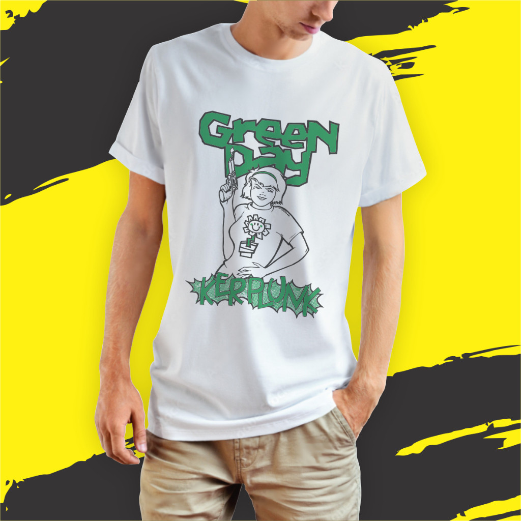 Camiseta VINTAGE Unissex Green Day Kerplunk B1053