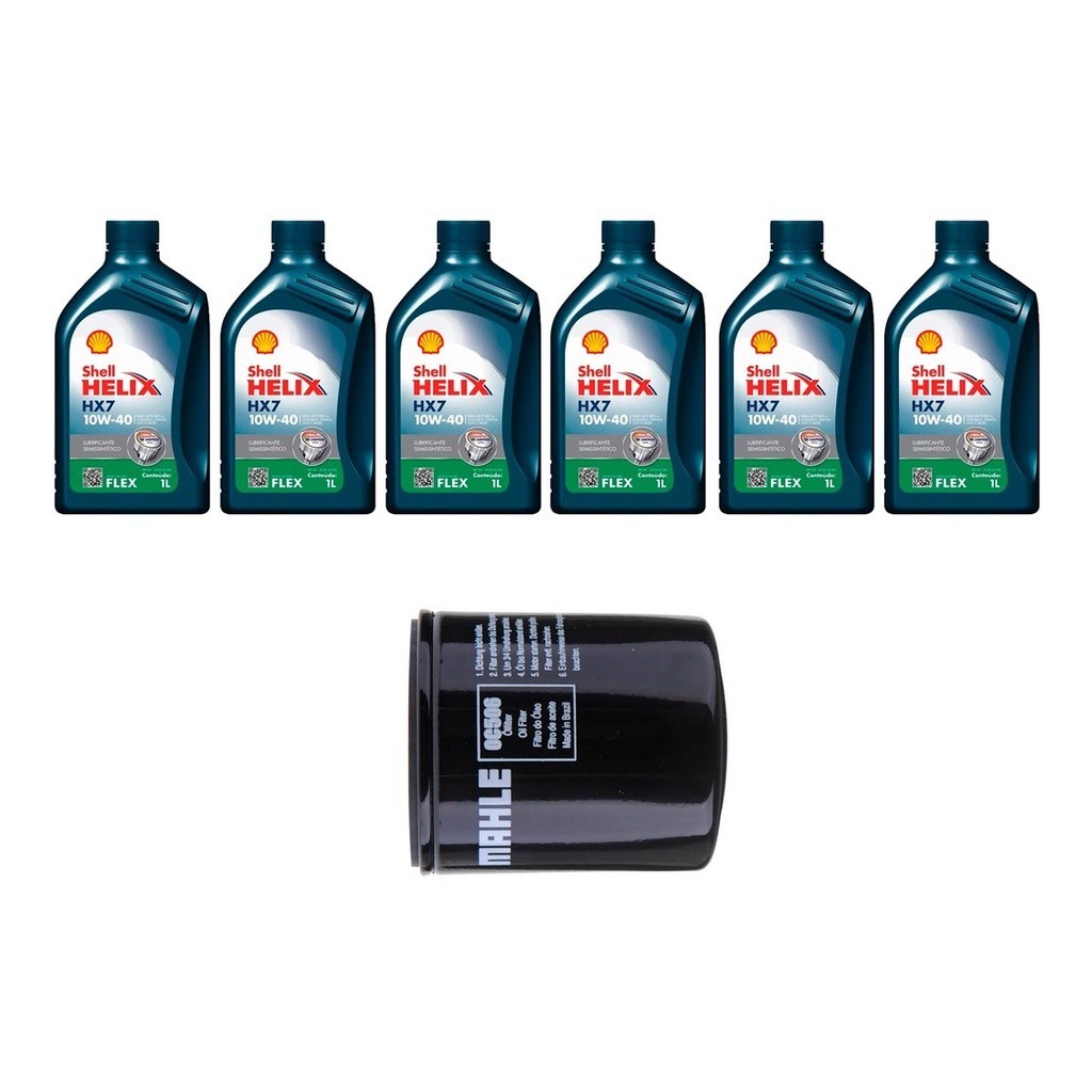 Kit Troca Óleo Shell 10w40 Gm Omega 3.0 1992/1994 | Shopee Brasil