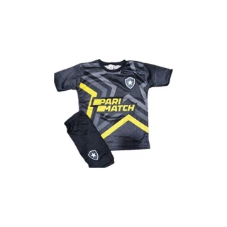 CAMISA DO BOTAFOGO 2024 INFANTIL KIT SHORT + CAMISA SEM MEIA FRETE GRATIS