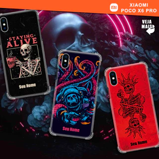 Capa Capinha - Xiaomi Poco X6 Pro - Caveiras Personalizadas