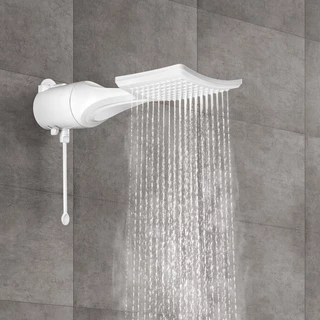 Chuveiro Lorenzetti Shower Ultra Eletronic Branco 7500w 220v