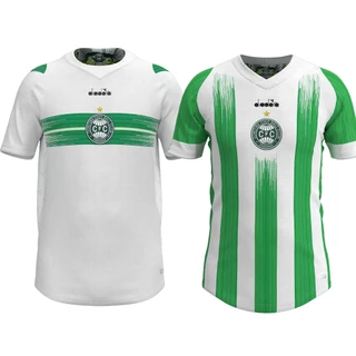 CAMISA DE TIME CORITIBA LISTRADO 2024 PROMOÇÃO 9.9 FRETE FREE