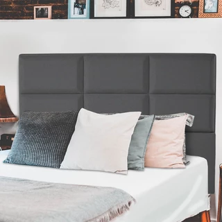 Cabeceira Estofada para Cama Box Casal 127x142CM Swede BF Colchões