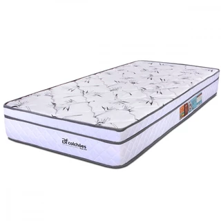 Colchão Solteirão Molas Ensacadas Com Pillow Top Wave 97x203 BF Colchões