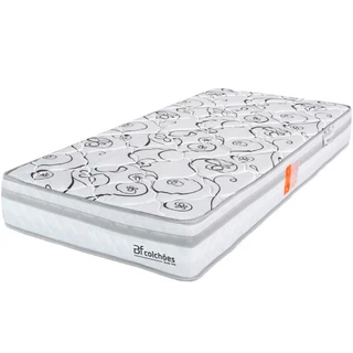 Colchão Solteirão Ortopédico Firme Espuma D28 97x203x24cm BF Colchões