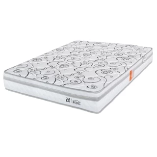 Colchão Viúva Ortopédico Firme Espuma D28 128x188x24cm BF Colchões