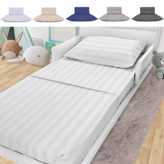 Jogo De Cama Lençol Para Mini Cama Montessoriana 100 Algodão 300 Fios Premium 68x148cm BF Colchões