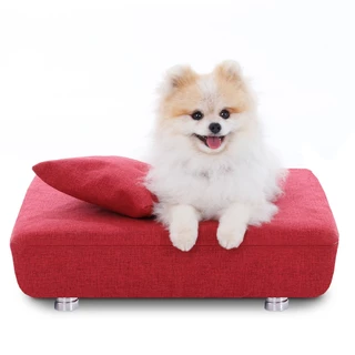 Cama Box Para Cachorro + Travesseiro - Caminha Pet - BF Colchões