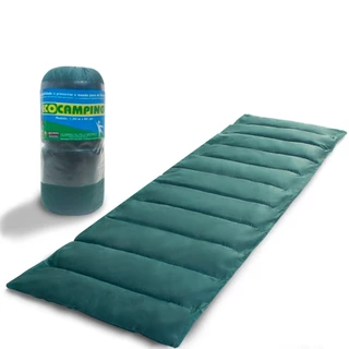 Colchonete Acampamento Camping Solteiro Pesca Retiro Ginástica 190x60cm Verde