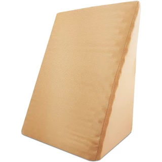 Encosto de Espuma Nasa Viscoelastica Triangular Travesseiro Antivarizes Com Capa BF Colchões