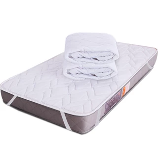 Kit 2 Protetor Colchão Berço Americano 130x70 100% Algodão BF Colchões